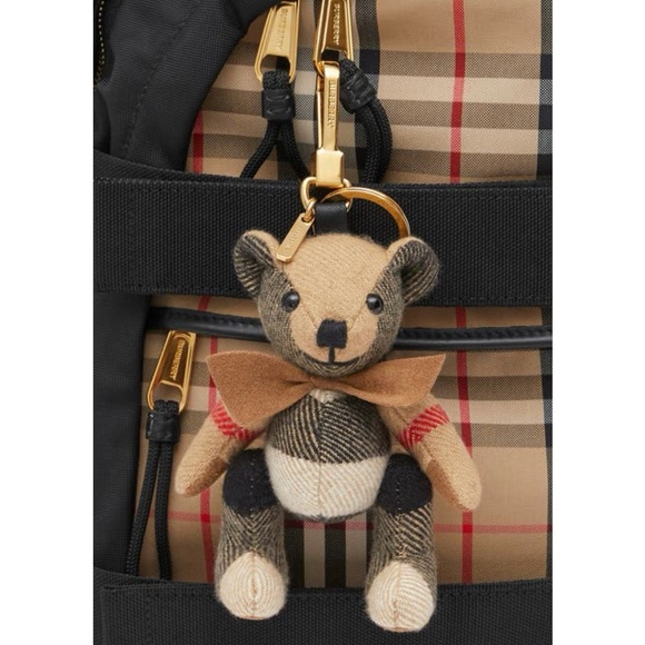 Burberry Thomas Bear Keychain/ Bag Charm - Picture 11 of 11